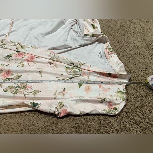 ECO BABY Maternity Robe Size L Matching Baby Swaddle Set Milk Silk New Bella - Picture 11 of 16